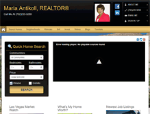 Tablet Screenshot of mariasellslv.com